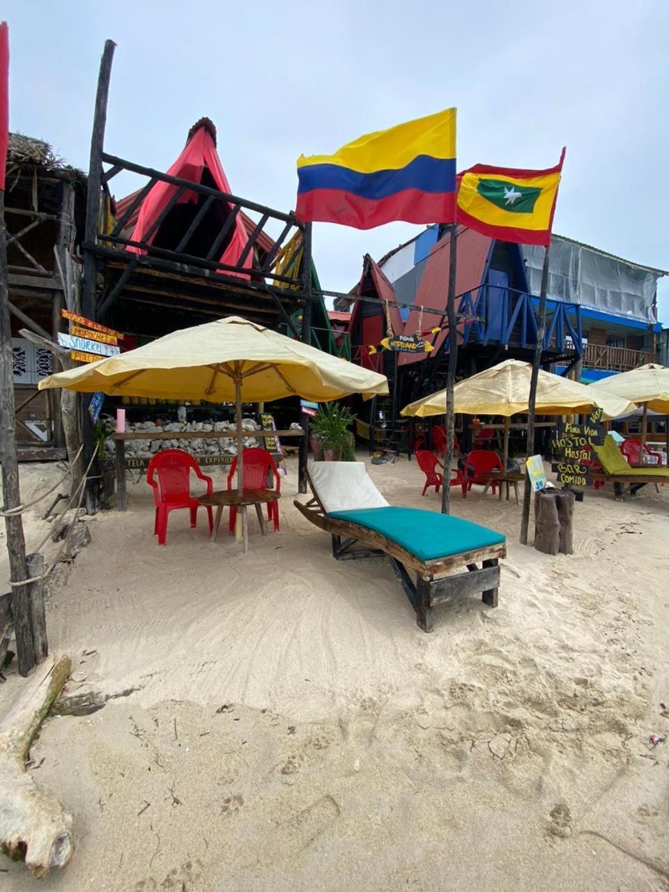 Tipiland Baru La Casa Del Mono Hotel Playa Blanca Luaran gambar